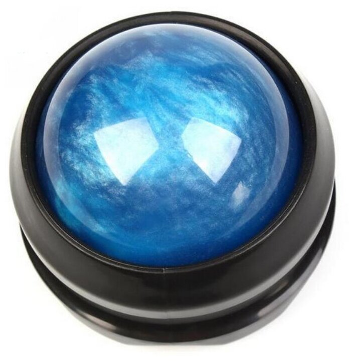 Массажный шарик Shinehealth для тела, синий - фотография № 1