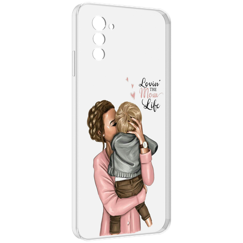 Чехол MyPads Любовь-мамы детский для UleFone Note 12 / Note 12P задняя-панель-накладка-бампер