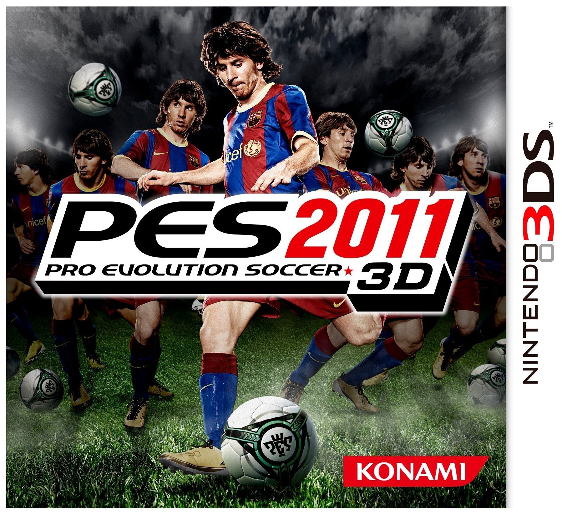 Pro Evolution Soccer 2011 (PES 11) 3D (Nintendo 3DS) английский язык