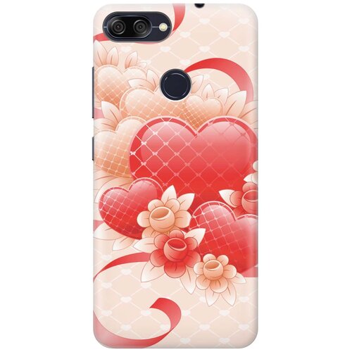 фото Re:pa накладка transparent для asus zenfone max plus (m1) zb570tl с принтом "с любовью"