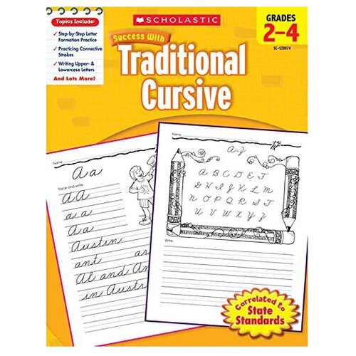 "Success with Traditional Cursive Grades 2-4"