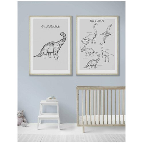 Набор из 2 постеров 