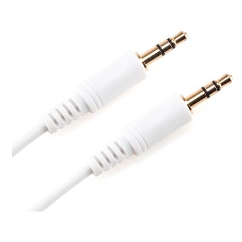 Кабель Eagle Cable High Standard Stereo mini jack 3.5 mm - mini jack 3.5 mm, 0.8 м, белый аудио кабель 1 5 m mini jack3 5 m