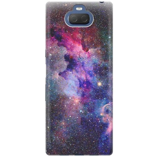 фото Cиликоновый чехол на sony xperia 10 / xa3 / сони иксперия 10 с принтом "открытый космос" gosso