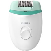 Эпилятор Philips BRE 224/225 Satinelle Essential, белый/зеленый