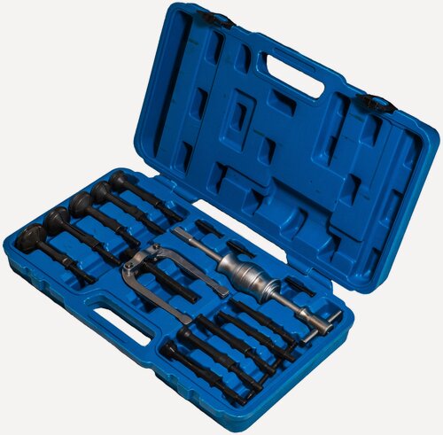 Изображение товара Cъёмник внутренних подшипников, цанговый с обратным молотком 8-58мм Vertul VR50148