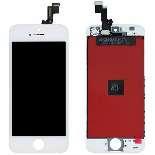 Дисплей для iPhone 5S SE + тачскрин белый 100%
