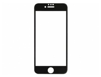 Защитное стекло 2D для Apple iPhone SE (2020) , черное