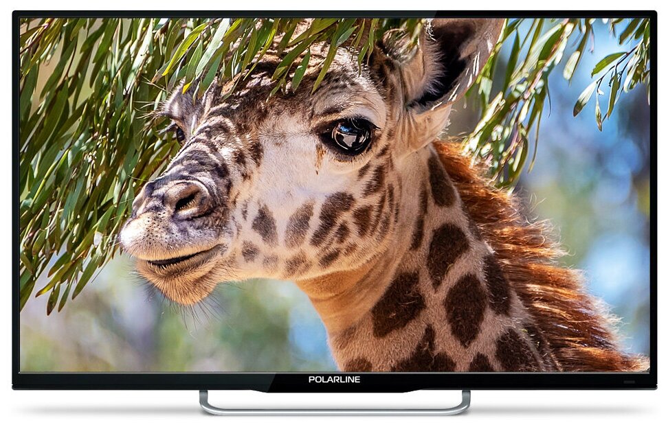 Телевизор PolarLine 43PL51TC-SM, 43", LED, FULL HD, Android, черный