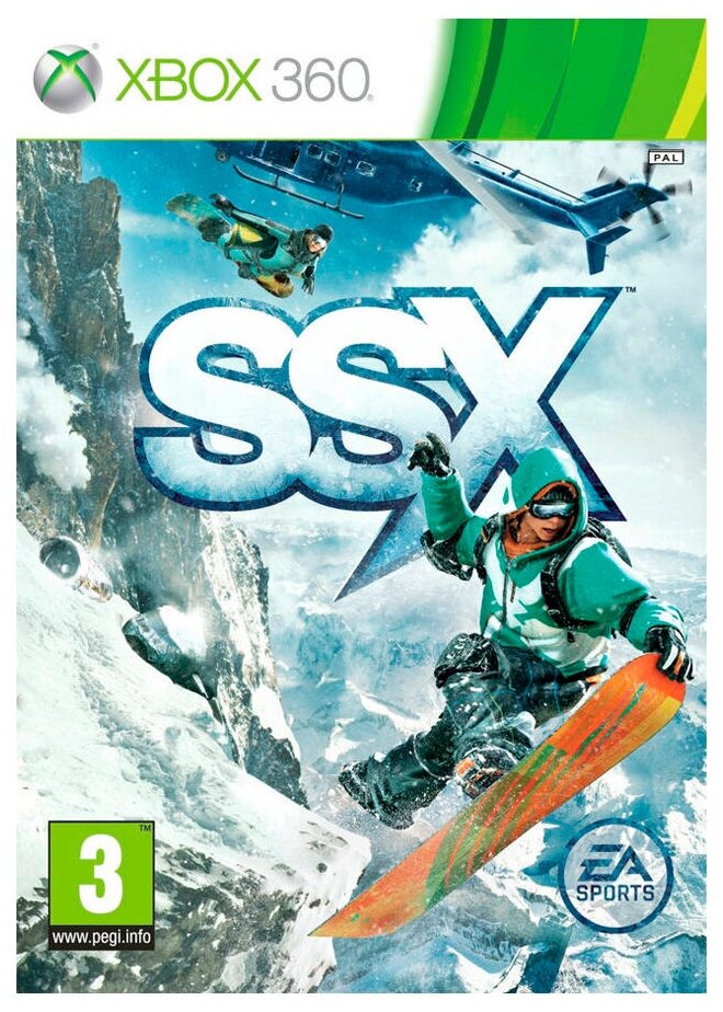 SSX (Xbox 360/Xbox One) английский язык