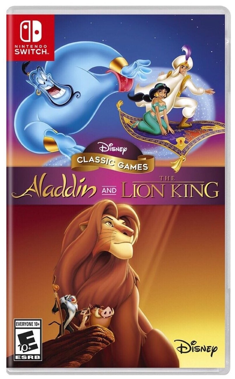 Игра Disney Classic Games: Alladin & The Lion King для Nintendo Switch (Англ. версия) (HAC-P-AVEPA)