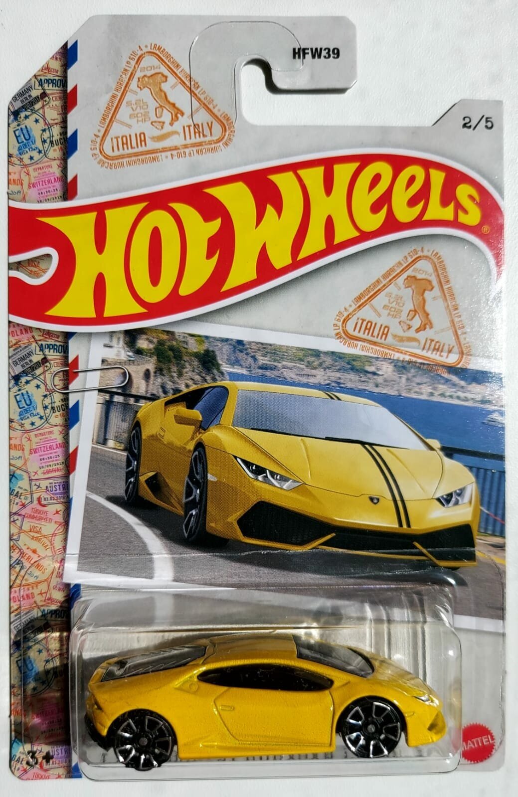 Машинка Hot Wheels LAMBORGHINI HURACAN