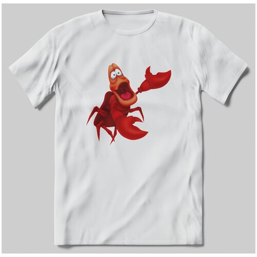 фото Футболка с принтом мультфильм русалочка 16 brut-shop