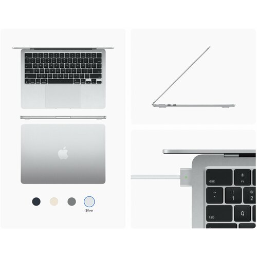 MacBook Air m2 8/256 Silver 2022 New Иностранец нет росийских букв на клавиатуре