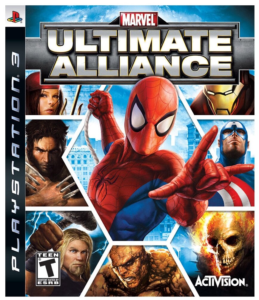 Игра Marvel: Ultimate Alliance для PlayStation 3