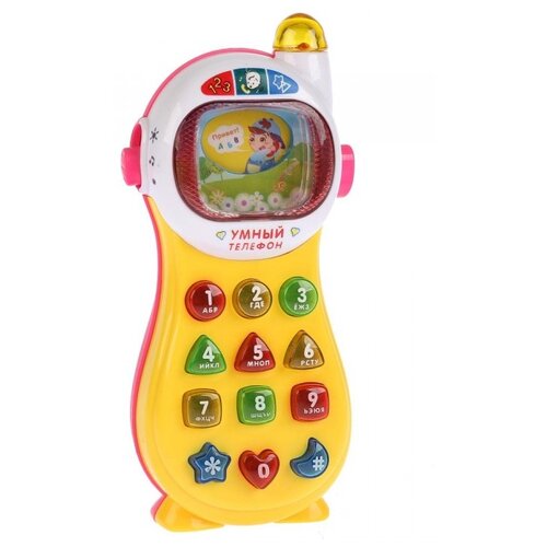 фото Развивающая игрушка play smart умный телефон (7028) желтый