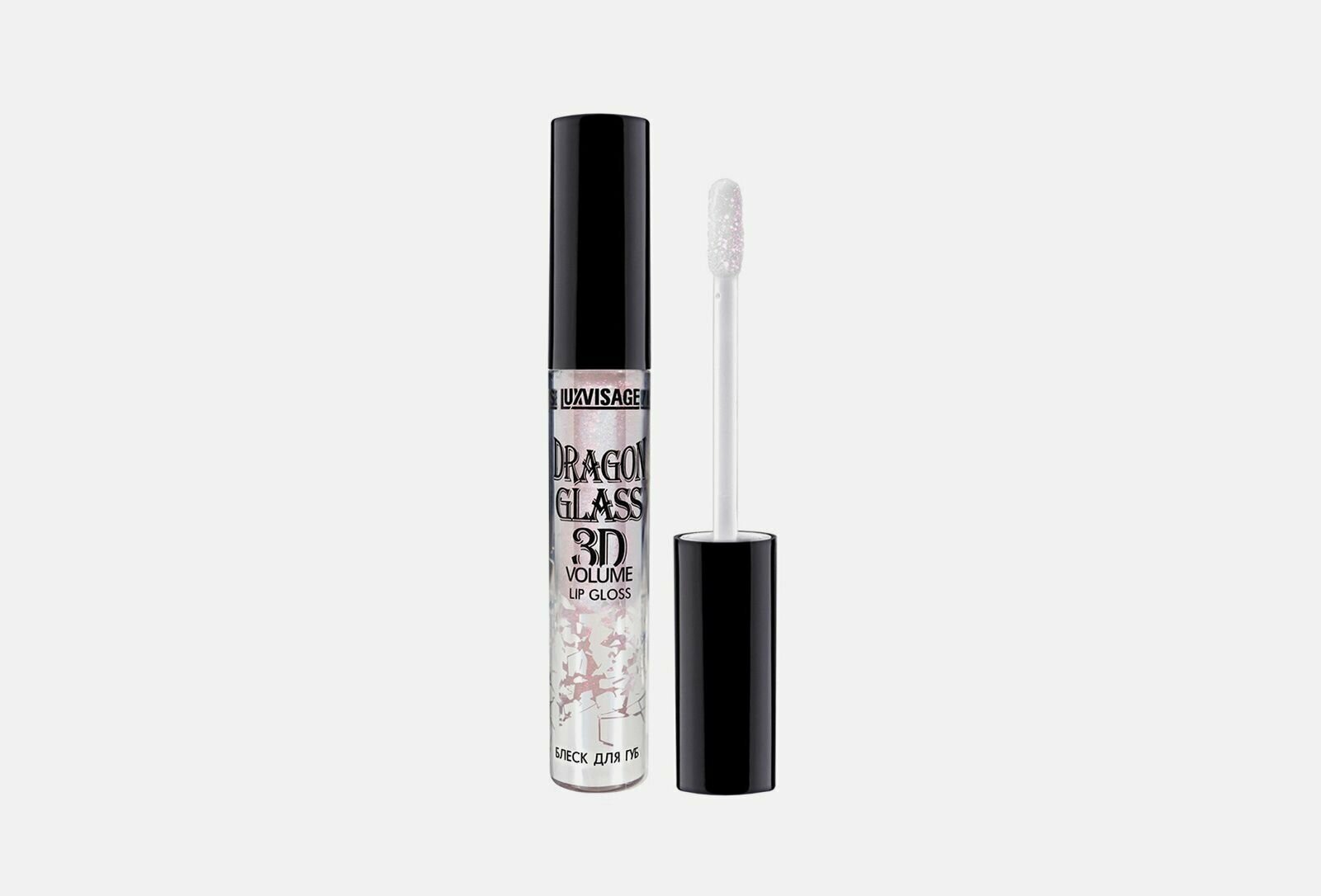 Luxvisage Блеск для губ Dragon Glass 3D Volume Lip Gloss, тон 02
