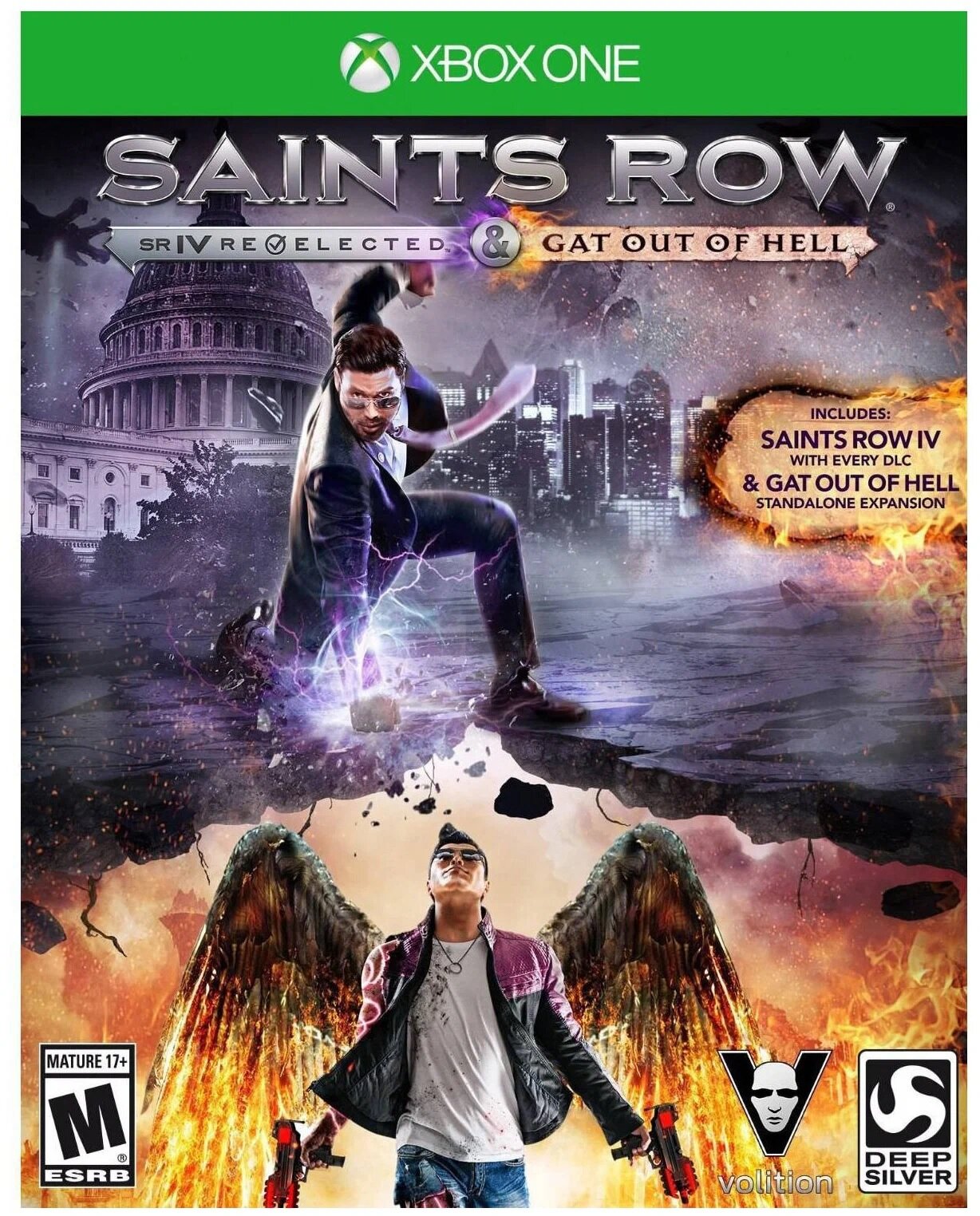 Игра Saints Row IV: Re-Elected & Gat out of Hell расширенное издание для Xbox One