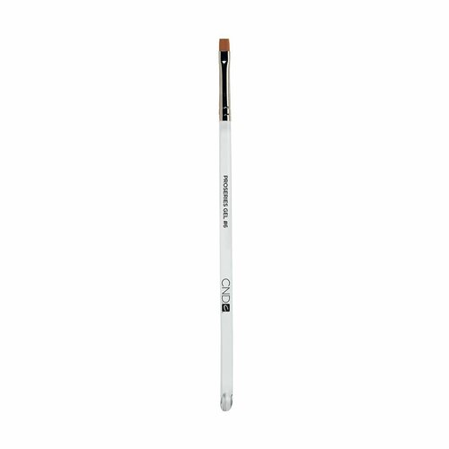 Кисть для геля маникюрная CND Proseries Gel Flat Square Brush №6 кисть шпатель маникюрная для акрила геля