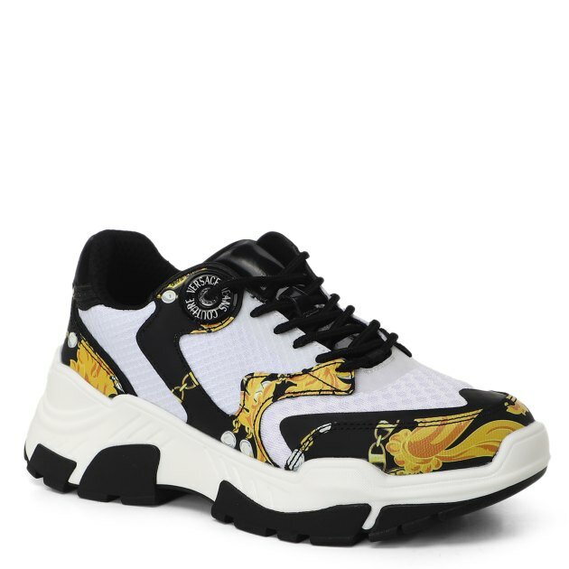 Кроссовки Versace Jeans Couture Versace Jeans Couture 75VA3SP1, размер 38, белый