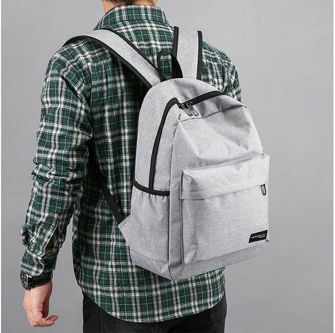 Рюкзак высокий универсальный женский мужской, рюкзак школьный и для подростка