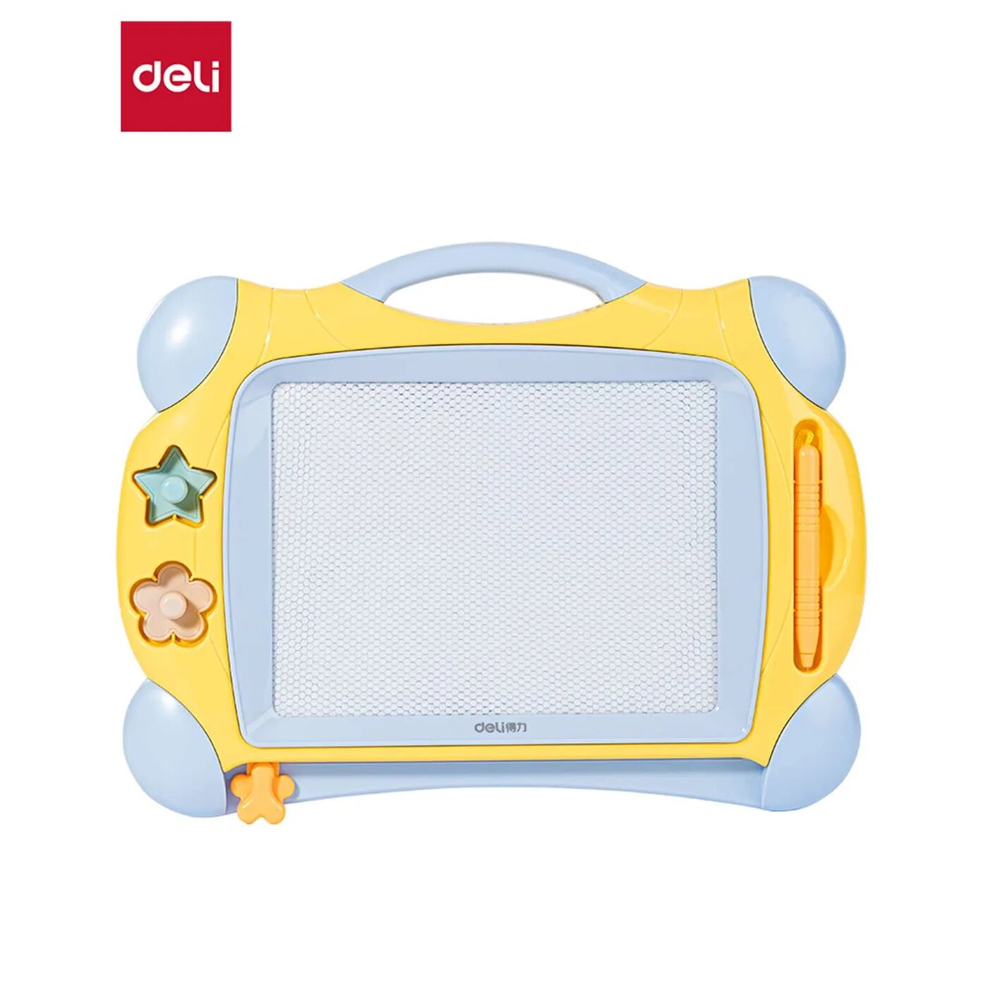 Доска для рисования Deli 50302YELLOW магнитные прямоугольная желтый - фото №7