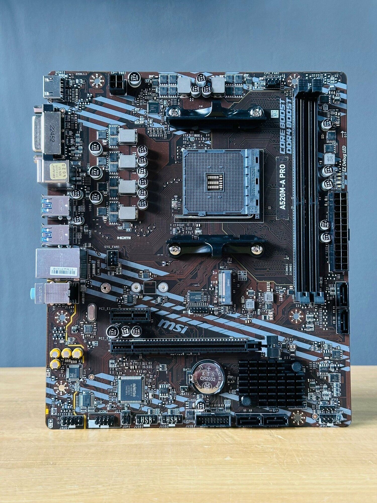 Материнская плата microATX MSI A520M-A PRO AM4