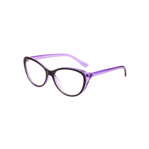 Готовые очки для чтения фиолетовые с диоптриями +1.50 футляр