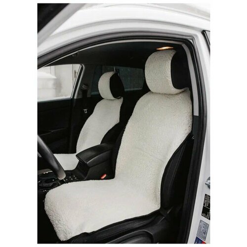 Меховая накидка для автомобиля 