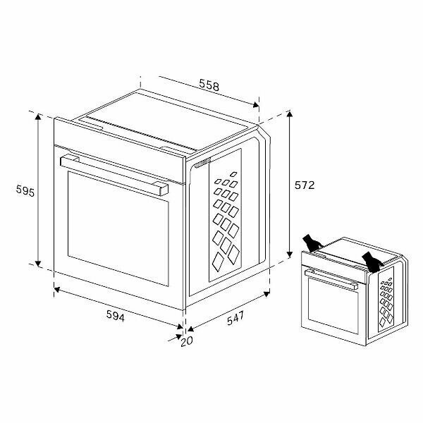 Электрический духовой шкаф Hotpoint FE9 831 JSH BLG - фотография № 7