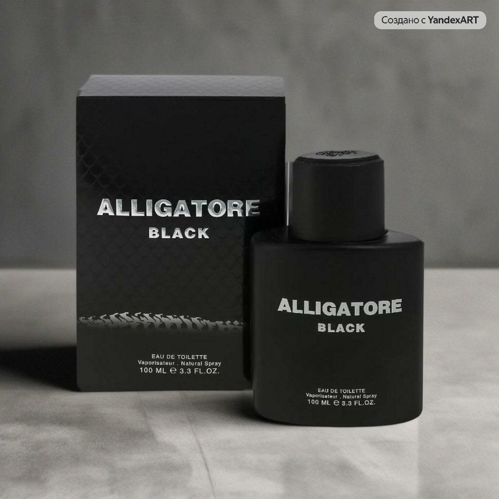 КПК-Парфюм туалетная вода Alligatore Black, 100 мл