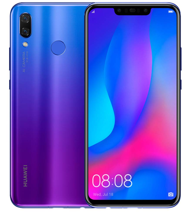 Смартфон HUAWEI Nova 3i 6/128 ГБ, Dual nano SIM, синий