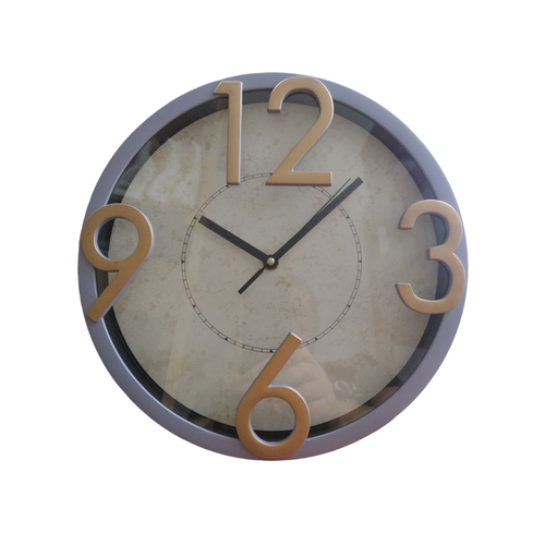 Часы-Настенные-WALL-CLOCK-фиолетовые