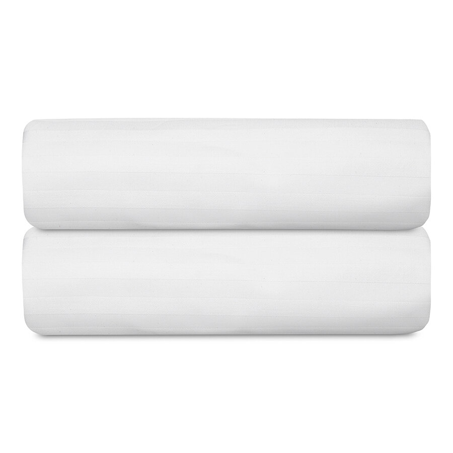 фото Простыня на резинке 200х200х30 см из страйп-сатина Essential Tkano TK24-FS0023