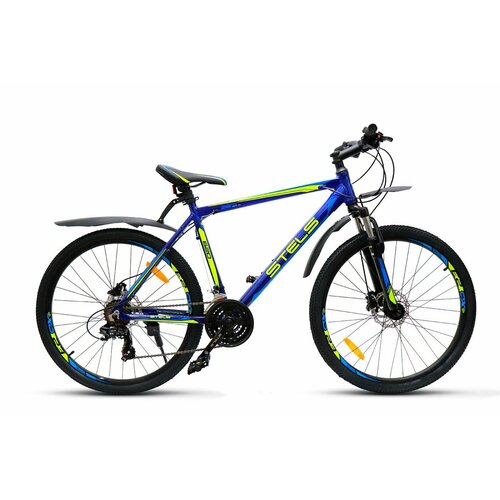 Велосипед Stels Navigator 710 MD V020 АнтрацитовыйЗелёныйЧёрный 275Д 18 28009₽