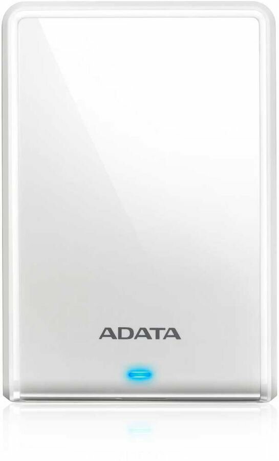 Внешний HDD диск ADATA DashDrive HV620 Slim 1TB White (AHV620S-1TU31-CWH)