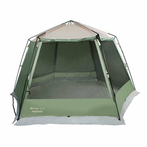 палатка шатер btrace highland t0256 Палатка-шатер BTrace Highland (Зеленый/Бежевый)