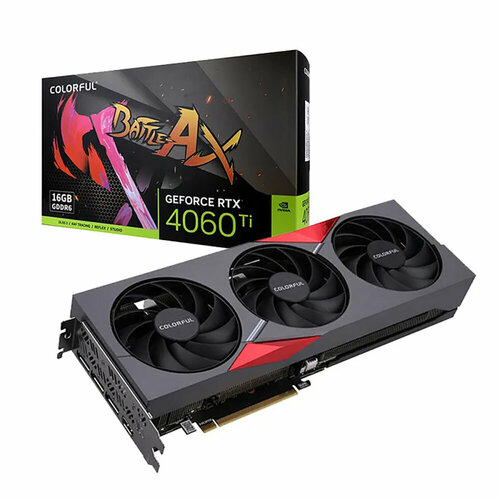 Видеокарта COLORFUL RTX4060Ti NB EX OC 16GB-V, RTL rtx 4090 nb ex v видеокарта colorful geforce rtx 4090 nb ex v rtx 4090 nb ex v