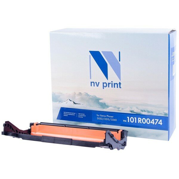 101R00474 NV Print совместимый черный фотобарабан для Xerox Phaser 3052/ 3260; WorkCentre 3215/ 3225