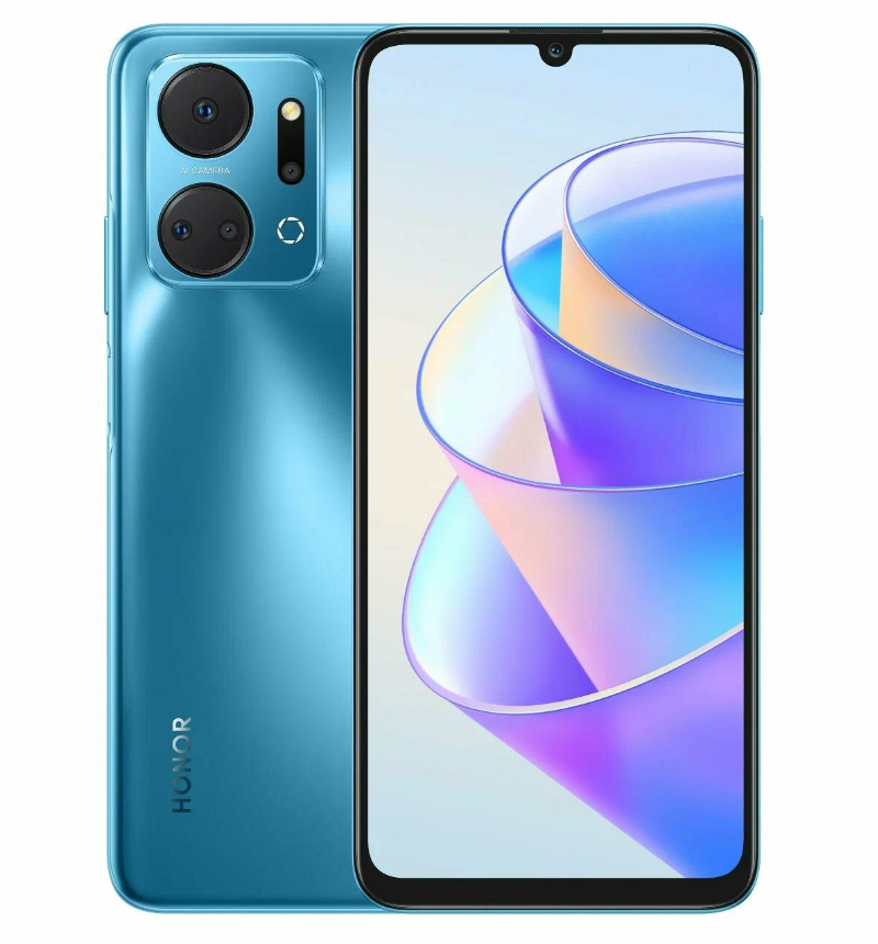 Смартфон HONOR X7a Plus 6/128 ГБ RU, Dual nano SIM, синий
