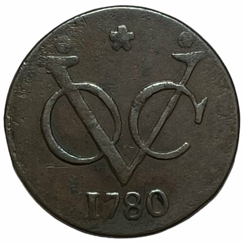 индия нидерландская 1 цент 1945 Нидерландская Восточная Индия, Западная Фрисландия 1 дуит 1780 г.
