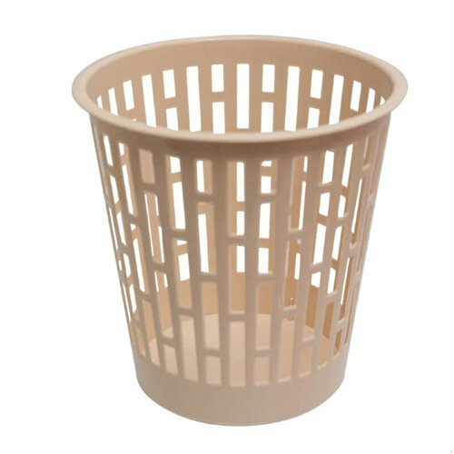 Корзина для мусора 9л Матрица бежевая М8215 Окт 18 439₽