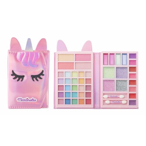 MARTINELIA Набор детской косметики Unicorn (Тени + Румяна + Кремовые тени + Бальзам для губ + Аппликаторы)