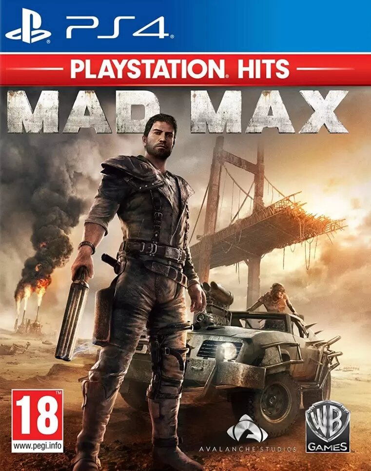 Игра Mad Max (PlayStation 4, русские субтитры) Игра на диске