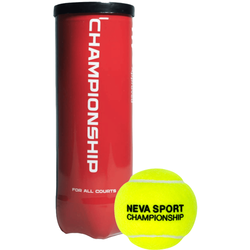 Мячи теннисные Neva Sport Championship (3 мяча в банке), арт. 124001