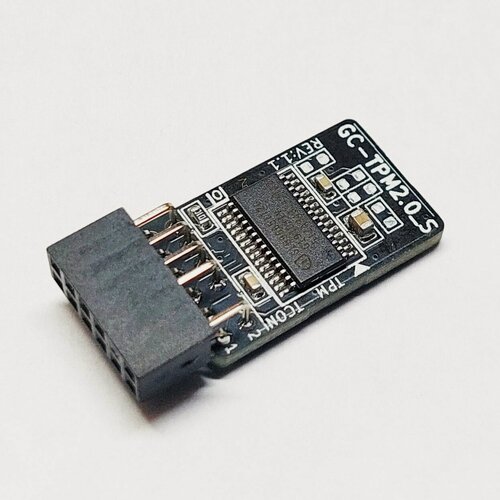 Изображение товара Модуль безопасности TPM 2.0 GIGABYTE GC-TPM2.0_S (разъем 12-1 рin)