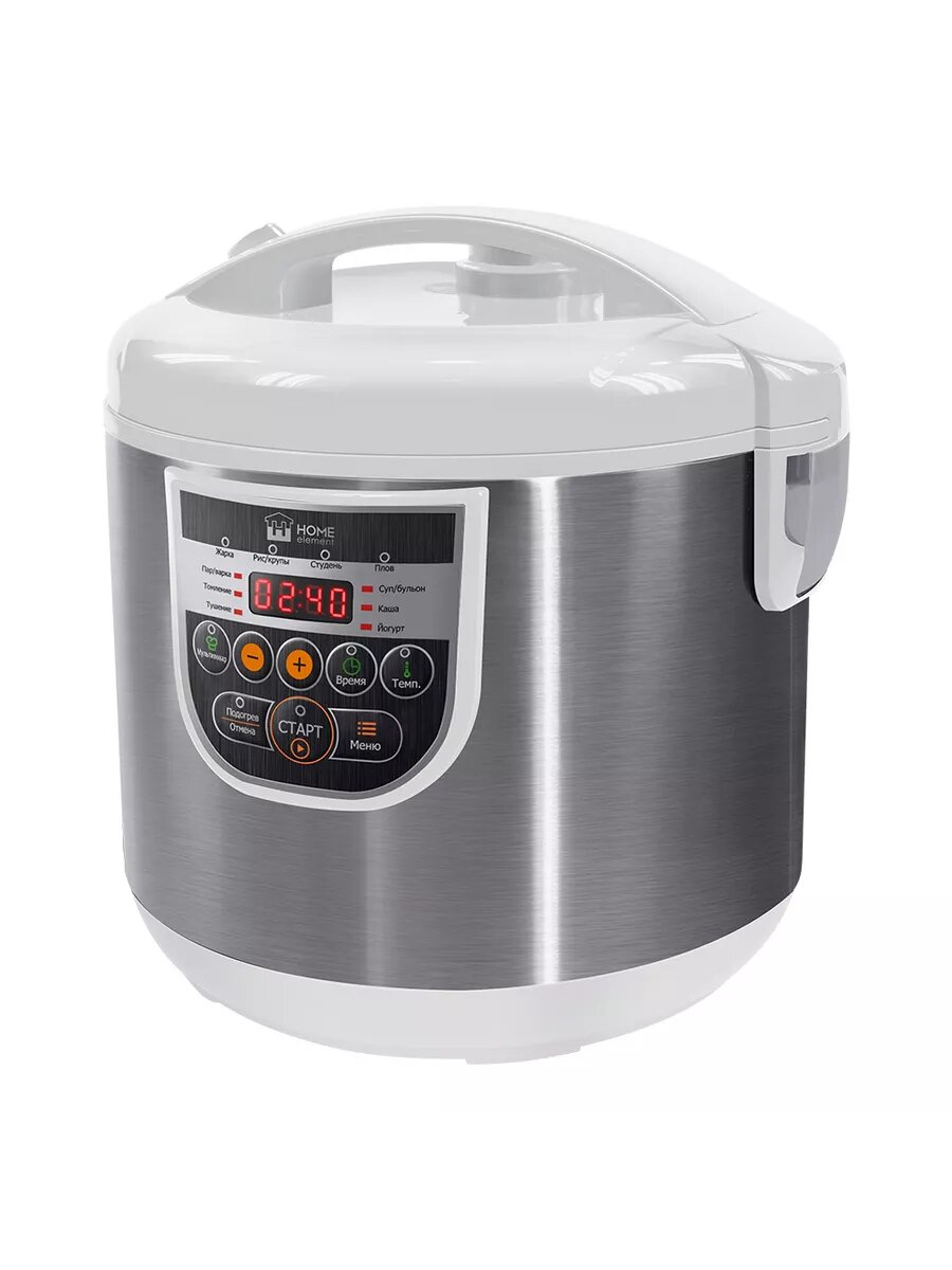 Мультиварка HOME ELEMENT HE-MC660 белый жемчуг