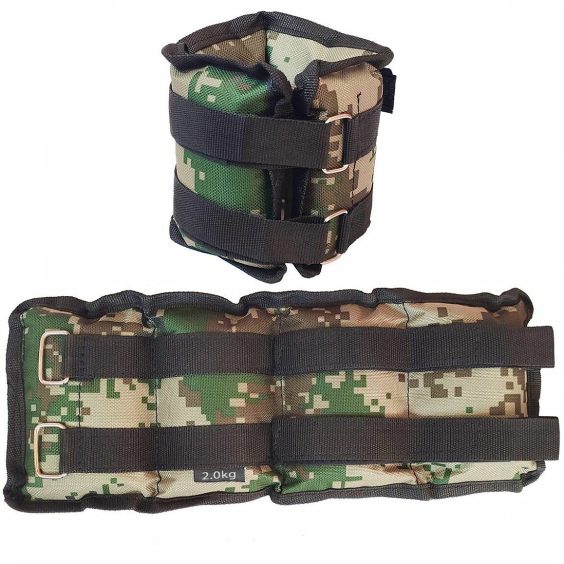 AW200-4 Утяжелители 4 кг (2х2,0кг) (нейлон) (камуфляж) (D34455)