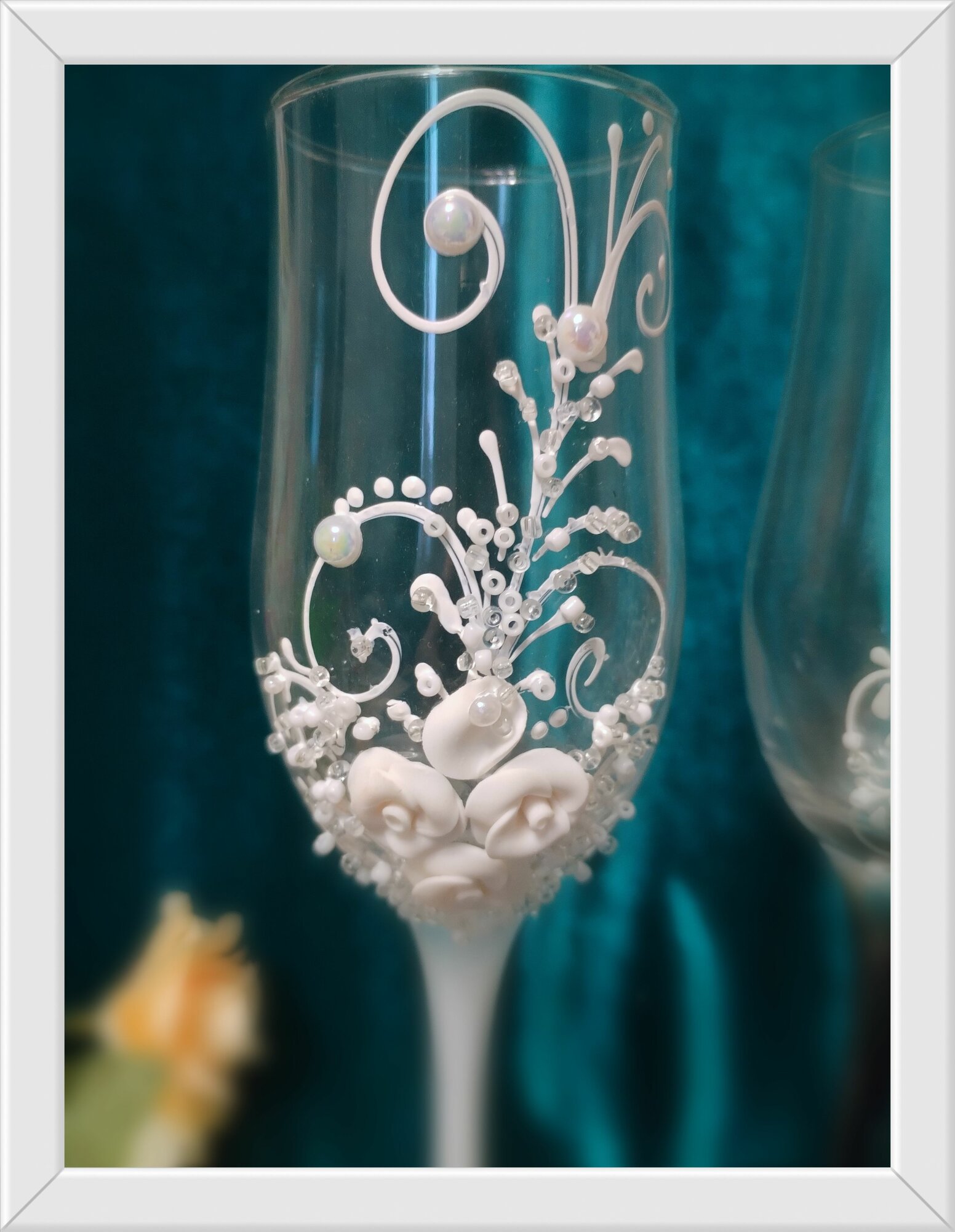 Свадебные бокалы 2 шт — фото 1