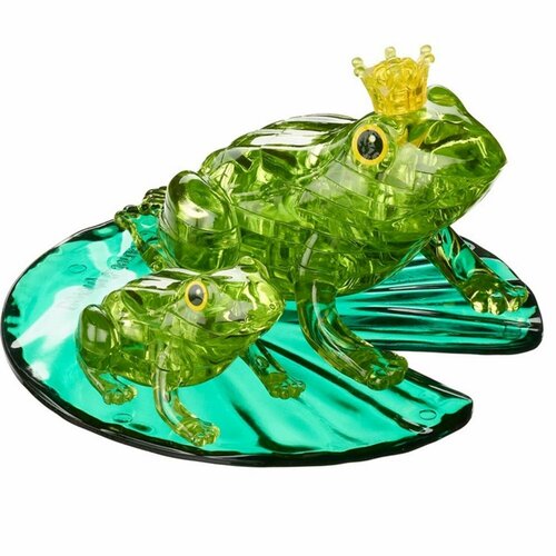 фото 3d головоломка crystal puzzle лягушки